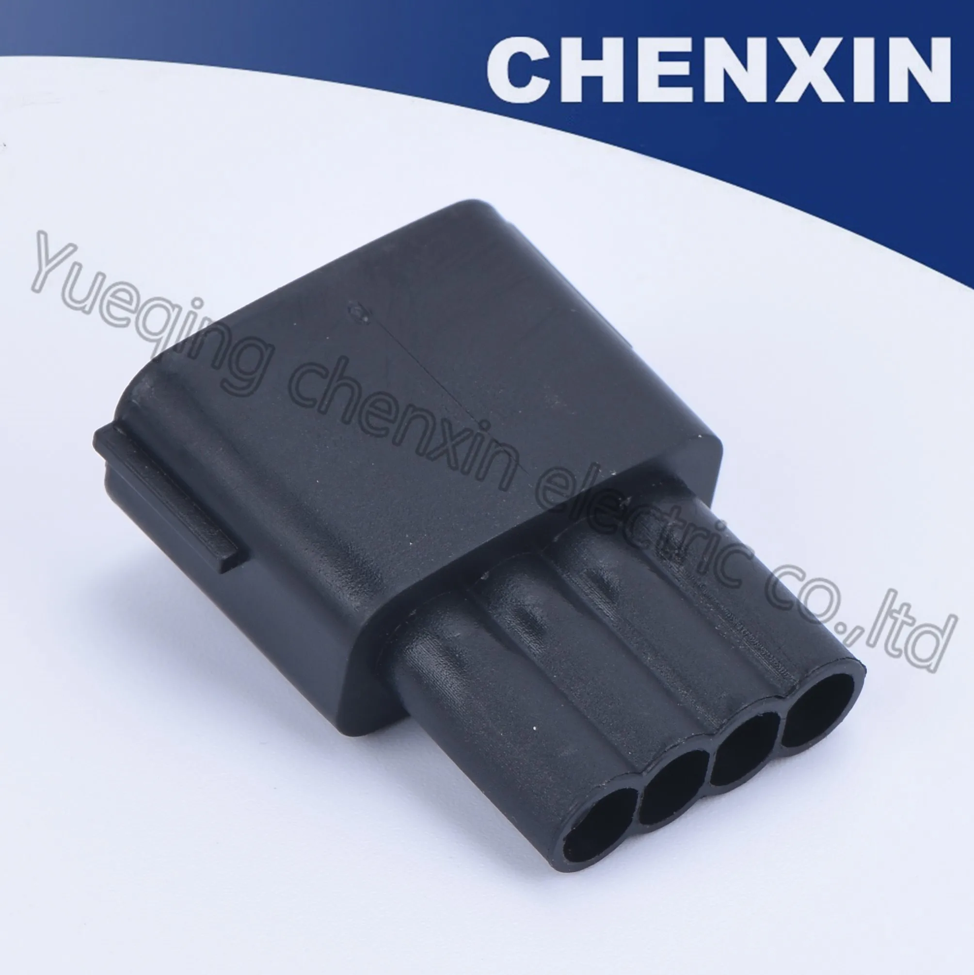 Черный 4 контакта автомобильный водонепроницаемый разъем (2 2) мужской