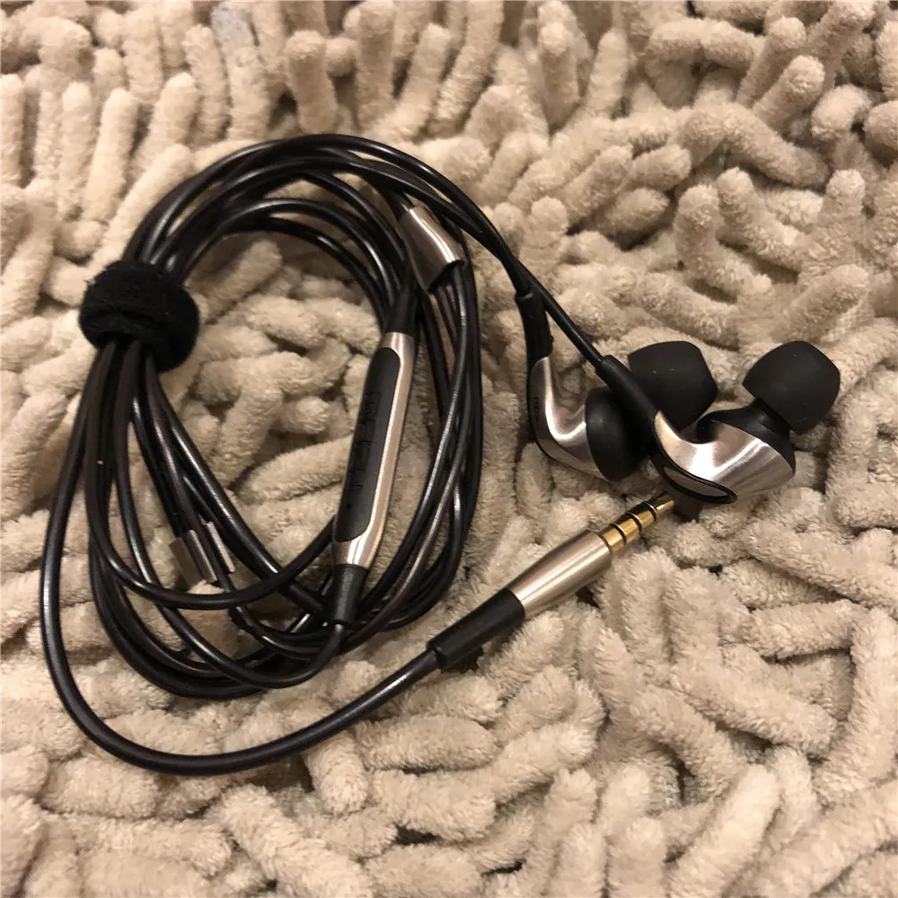 Mei-zu Flow Triple Driver In-Ear наушники HIFI гибридные наушники с микрофоном и пультом дистанционного управления для всех смартфонов