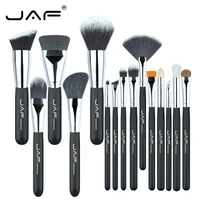20setslot jaf brand new 15pcsset makeup brushes make up brush set high quality make up brush kit by dhl free shipping
