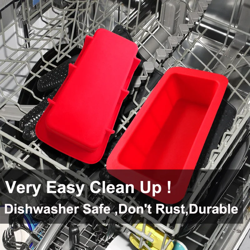 WALFOS новая Силиконовая прямоугольная форма для выпечки хлеба буханка торта