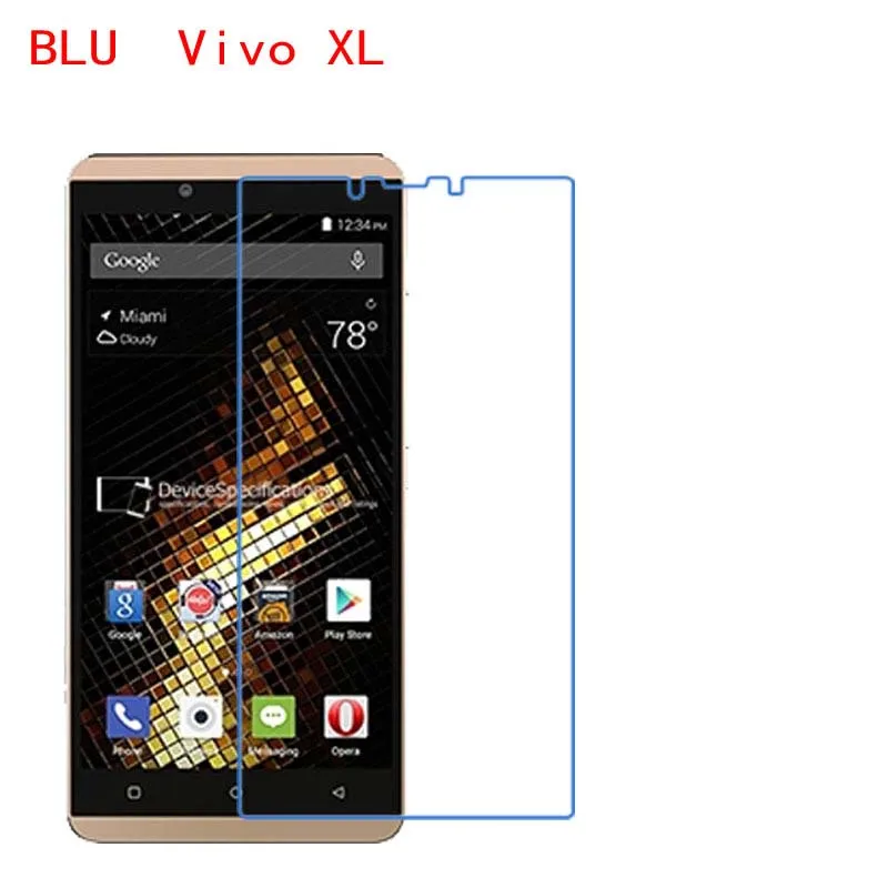 3-Pack) для BLU Life one X2 протектор экрана функциональный тип анти-падения, ударопрочность, нано 9 H Защитная пленка для экрана