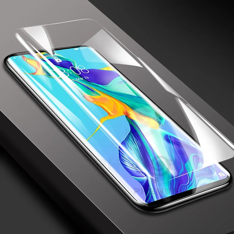 3D гелевая Защитная пленка для Huawei P30 PRO P20 Lite глянцевая экрана P10 0 1 мм Гидрогелевая