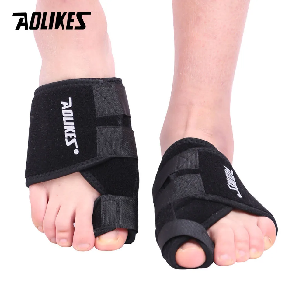 AOLIKES 1 шт., коррекция носка, лента для большого пальца, облегчение физической боли, корректор большого пальца, магнитный пояс, защита от движения большого пальца