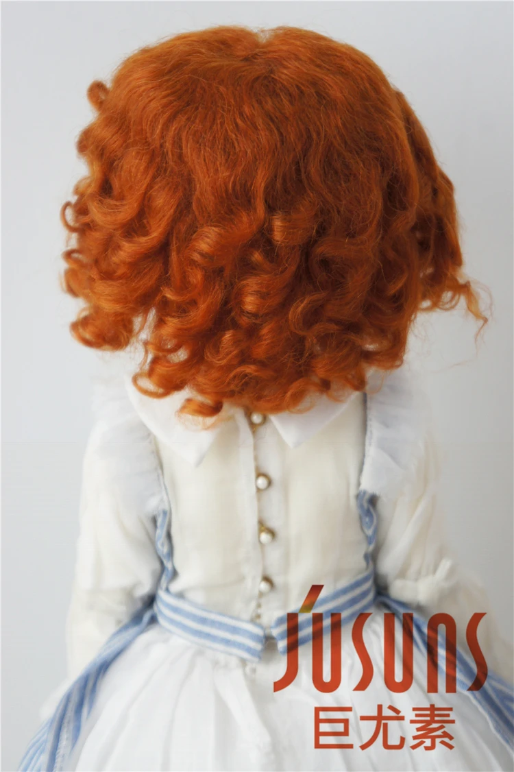 JD012 Модный мягкий мохеровый BJD кукольный парик милый 9 10 дюймов кукольные парики