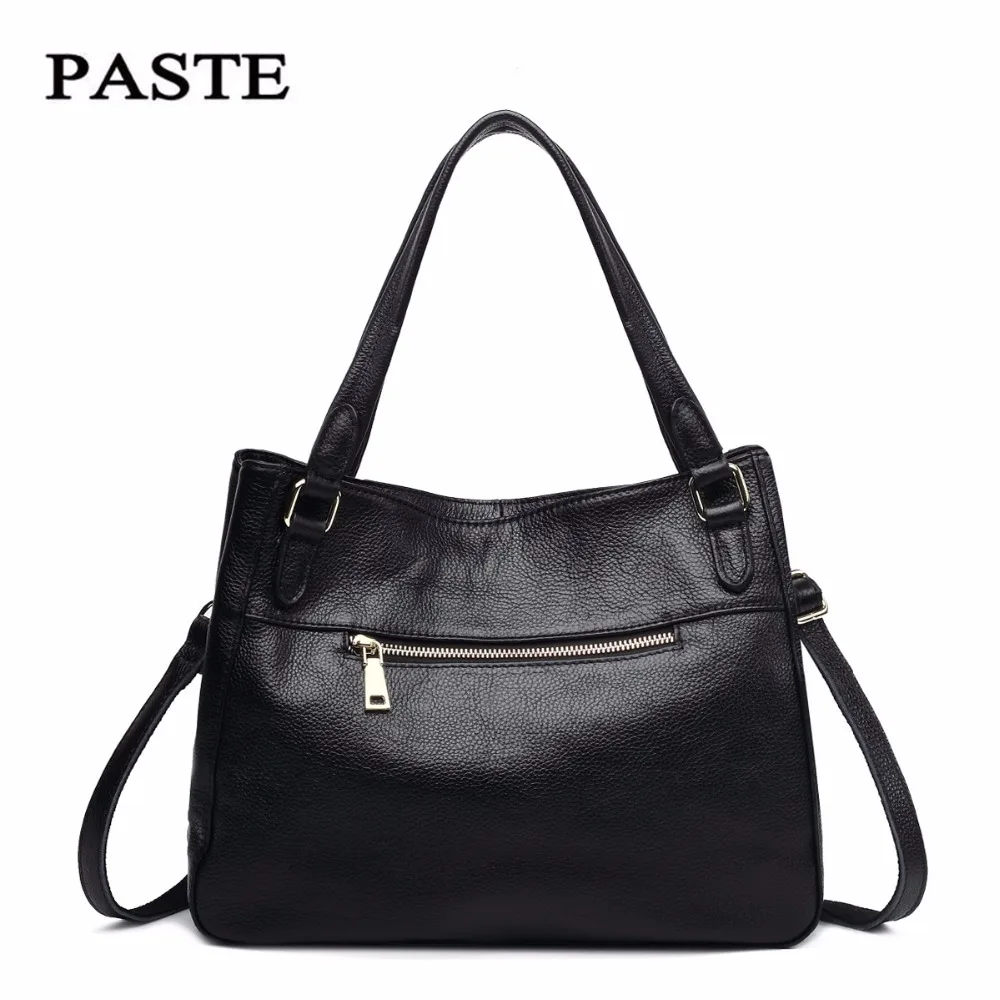 Для женщин кожа сумка воловьей кожи пасты 2017 Зима европейской и американской