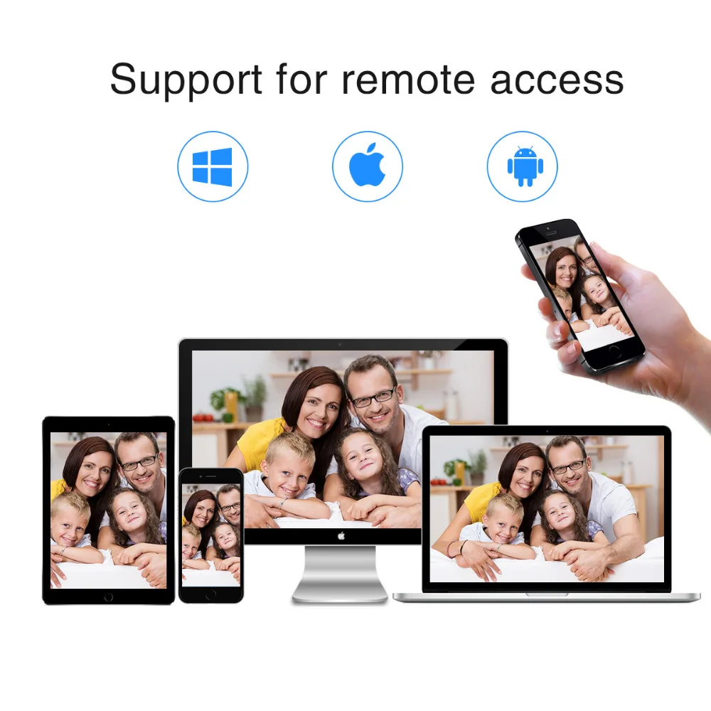 PLV 4CH ИК HD домашней безопасности Wi-Fi Беспроводной IP Камера Системы 1080 P комплект