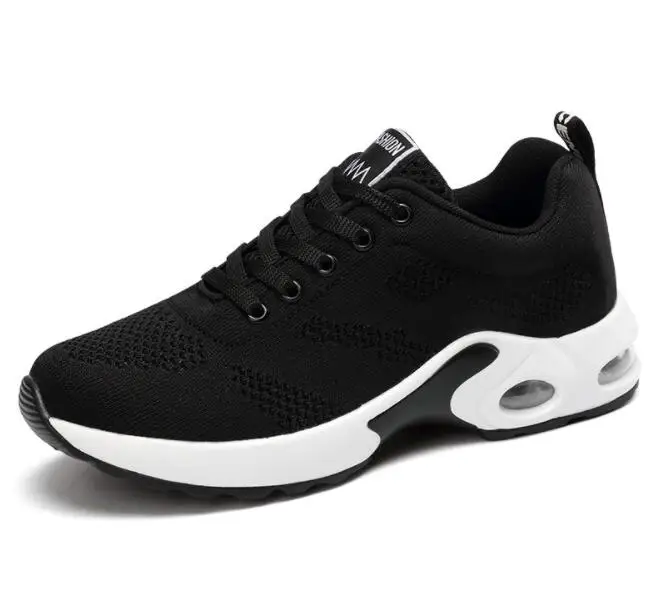 Кроссовки женские сетчатые дышащие на шнуровке Повседневная Удобная