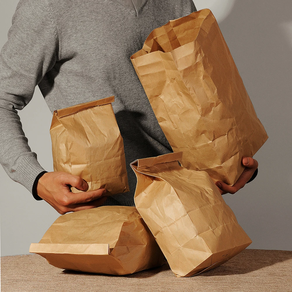 

Kraft Food Packaging Paper bag Bread Bakery Bag, pack of 50