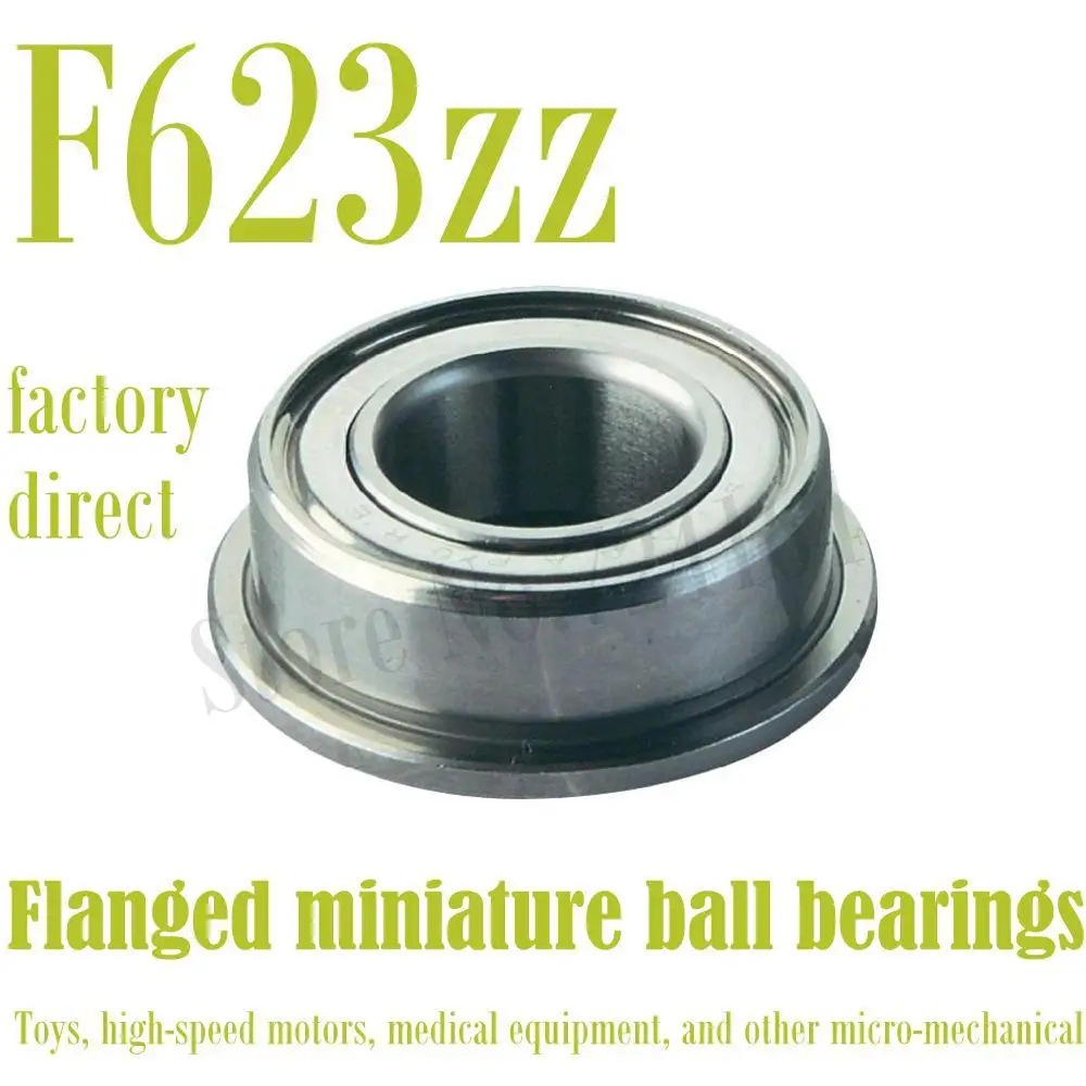Бесплатная доставка F623ZZ фланцевый подшипник RF1030ZZ FL623 ZZ F623 2Z RKF310 3*10*4 мм