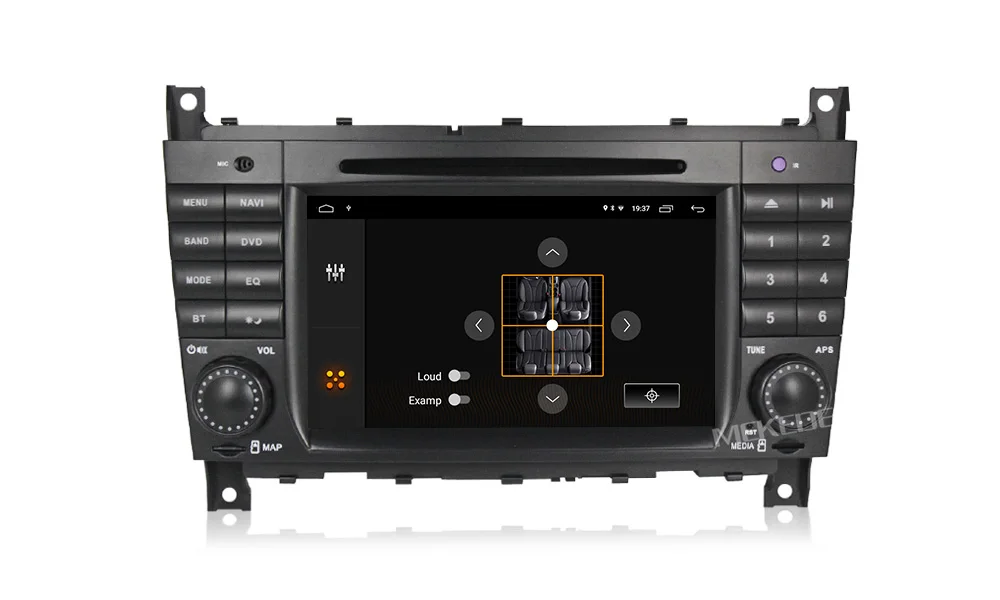 MEKEDE Android 9,1 2+ 32G 2 DIN автомобильный DVD gps для Mercedes/Benz W203 W209 W219 A-Class A160 C-Class C180 C200 CLK200 Радио стерео