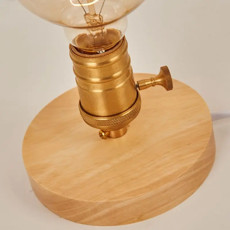 Винтажная настольная лампа современный черный светильник для чтения книг