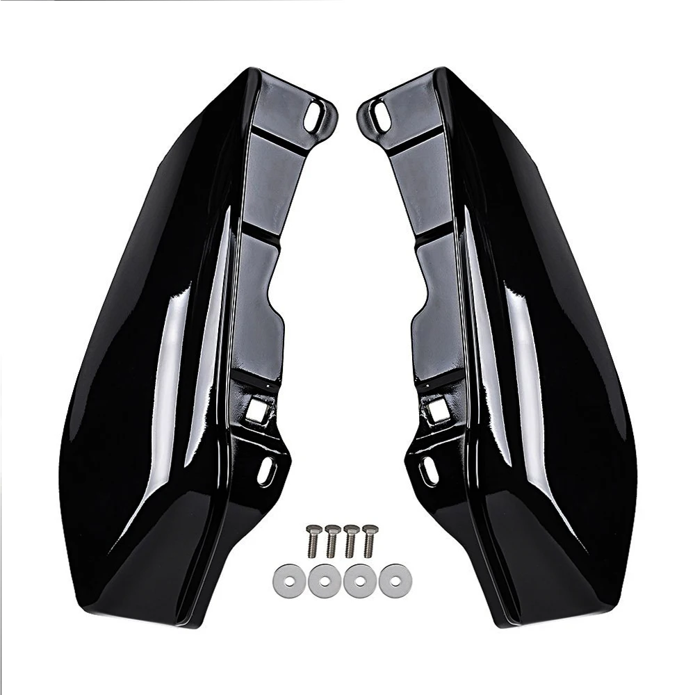 Для Touring Electra Street Glide Road King CVO Limited FL FLTR черный средний каркас дефлекторы воздуха