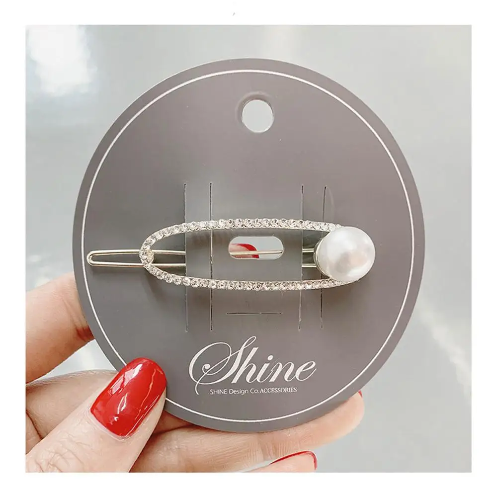 Pearl-C M MISM Star заколки для волос для женщин, модные милые имитирующие заколки в Корейском стиле, металлические заколки для волос из сплава, аксессуары для волос для девочек - Цвет: Pearl-C