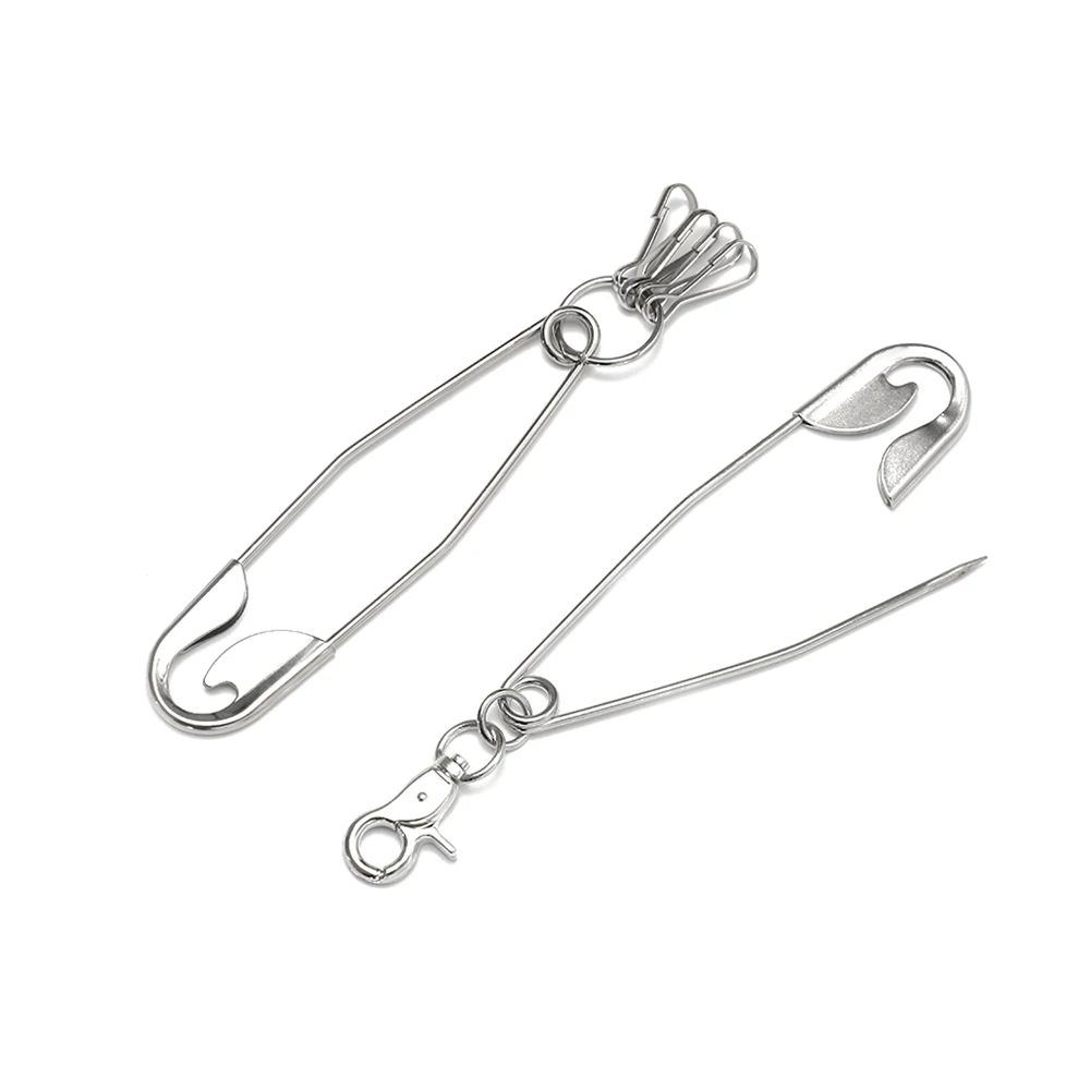 Уличное большое кольцо брелок в стиле панк рок брюки хипстерские брелки