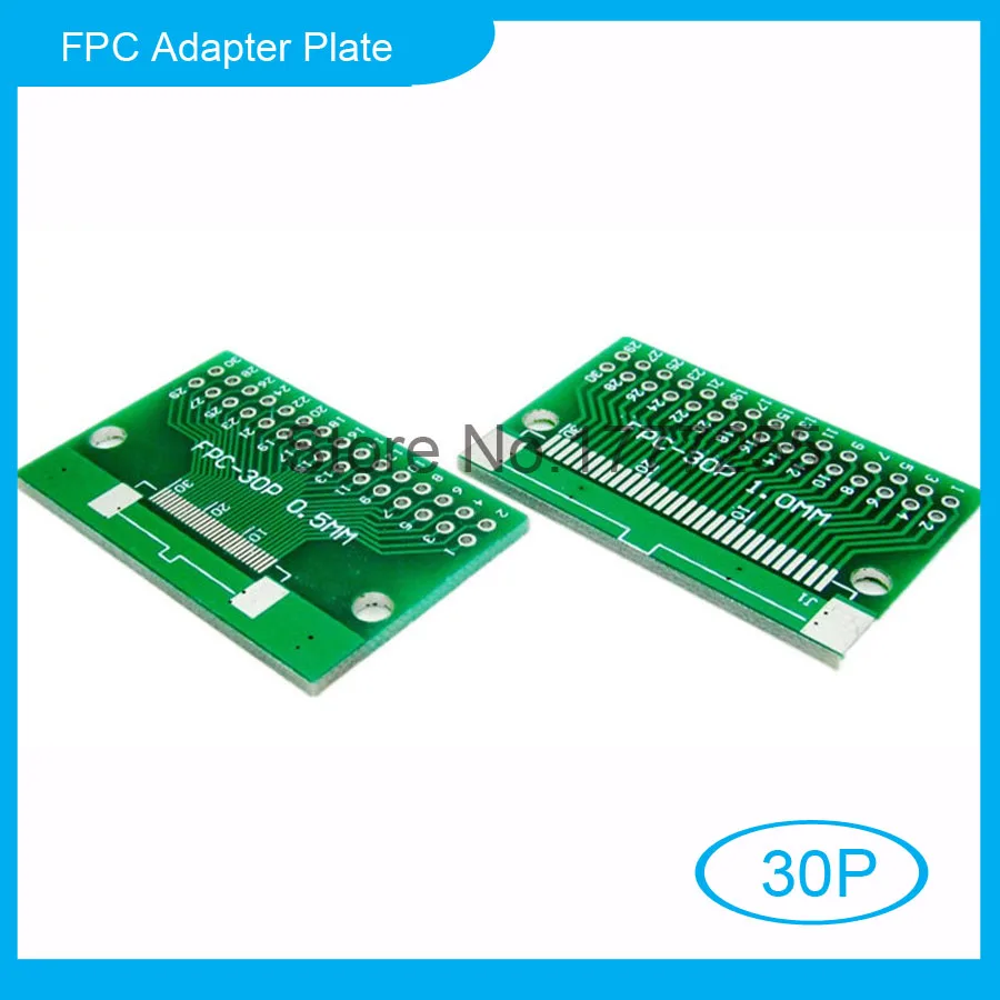10 шт. 30P FFC FPC Адаптерная пластина 0 5 мм/1 мм Шаг до 2 54 30 контактов плоский кабель