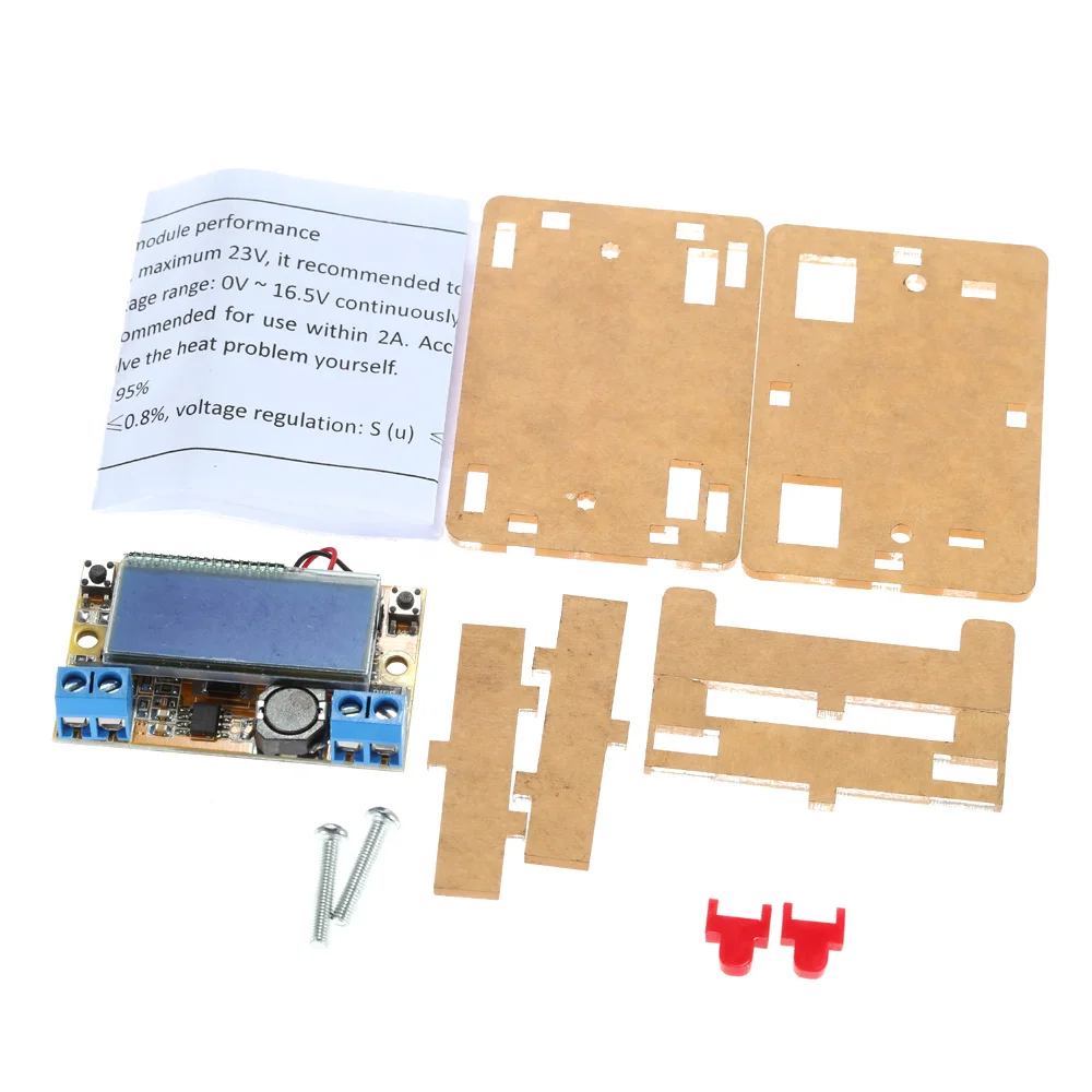 DC Регулируемый мощный понижающий модуль зарядки DIY Kit светодиодный драйвер