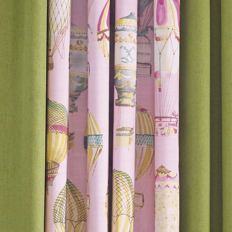 Кружево Спальня окна Шторы детская комната полу плотные малыша дома панели