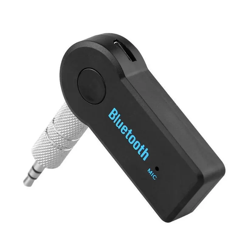 Автомобильный Bluetooth беспроводной приемник комплект вспомогательный Bluetooth Hands Free адаптер стерео 3,5 мм AUX приемник Bluetooth приемопередатчик