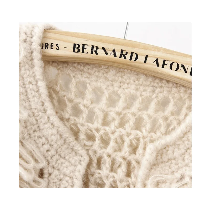 SCSECH Autumn Mohair Wool Knitting Circles Knitted Cardigan Winter Fashionable Fashion Women Short Sweater Coat S8D97 |