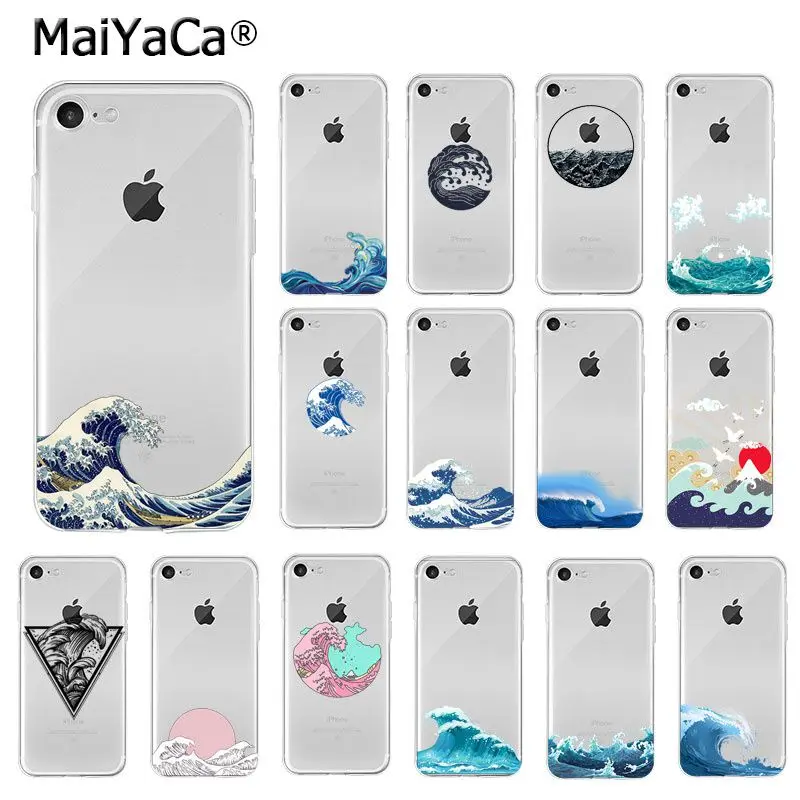 MaiYaCa морской волны клиент высокое качество чехол для телефона iPhone X XS MAX 6 6S 7 7plus 8