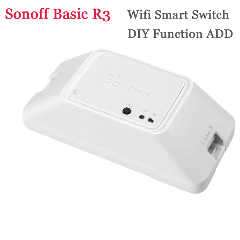 Sonoff Basic R3 Wifi переключатель Sonoff S20 RF RM433 Pow R2 433 RF мост дистанционное управление беспроводной умный дом таймер через Alexa