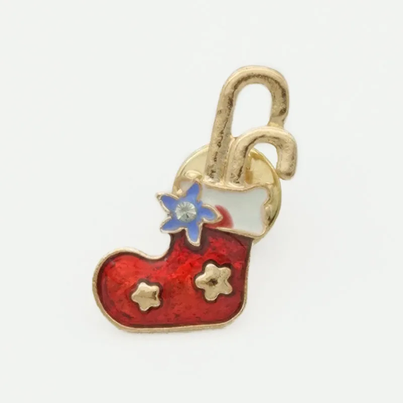 Брошь в виде дерева с эмалью лося 3 шт./компл.| |