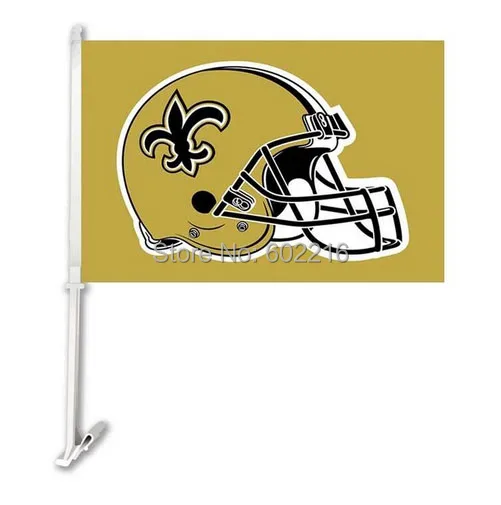 2 шт. Новый Орлеан флаг автомобиль шлем | Дом и сад