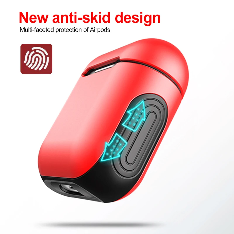 Силиконовый бампер мягкий чехол для наушников Apple Airpods защитный AirPods|Аксессуары