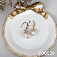 2019 fashion classic natural pearl dangling drop korean elegant earrings for women girls gift pendientes largos jewelry wholsale