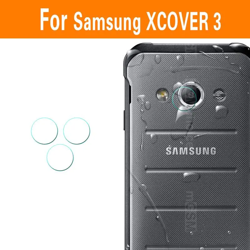 Защитная пленка для задней камеры из закаленного стекла Samsung Galaxy Xcover 3 стеклянная