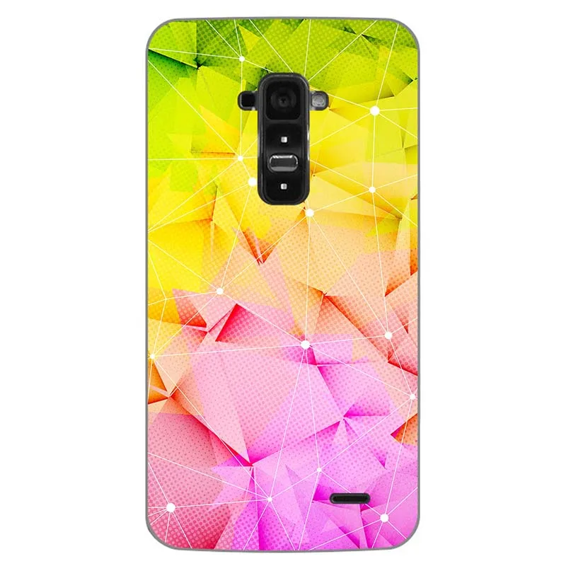 Для LG G Flex D958 F340L F340S чехол твердый пластиковый чехол на заднюю панель чехол s абстрактный Твердый чехол с рисунком - Цвет: C049