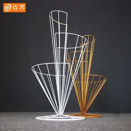 70 см высокий Свадебный металлический стол с подставкой ваза для цветов