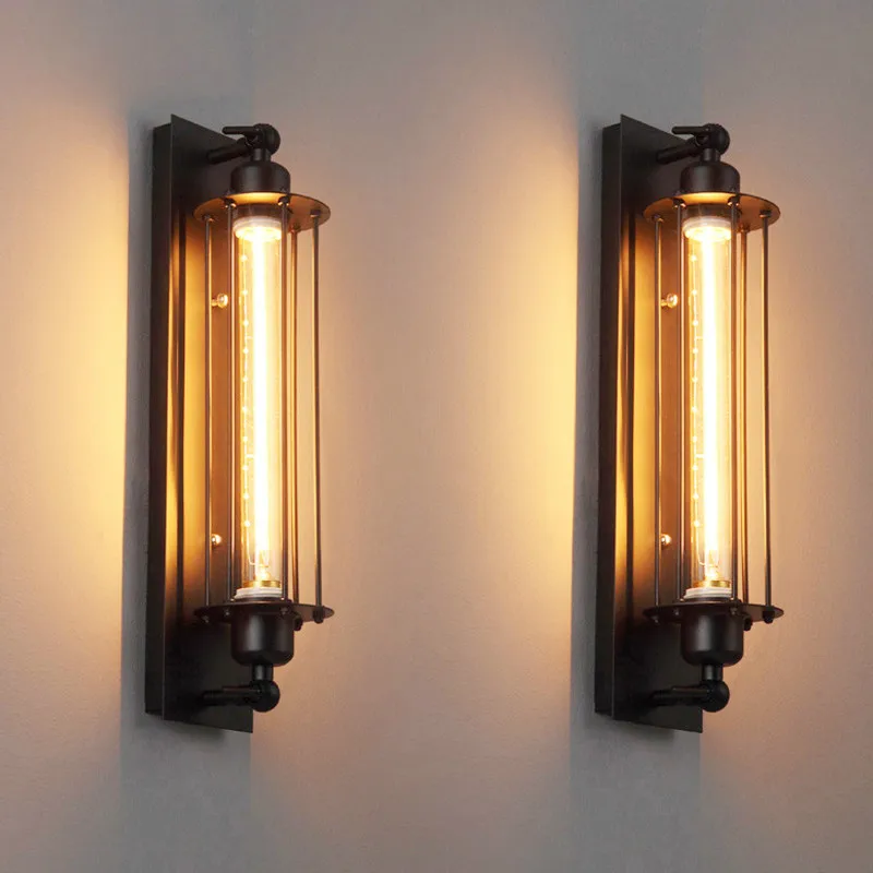 Настенный светильник в стиле ретро промышленный креативный эстетичный лофт для