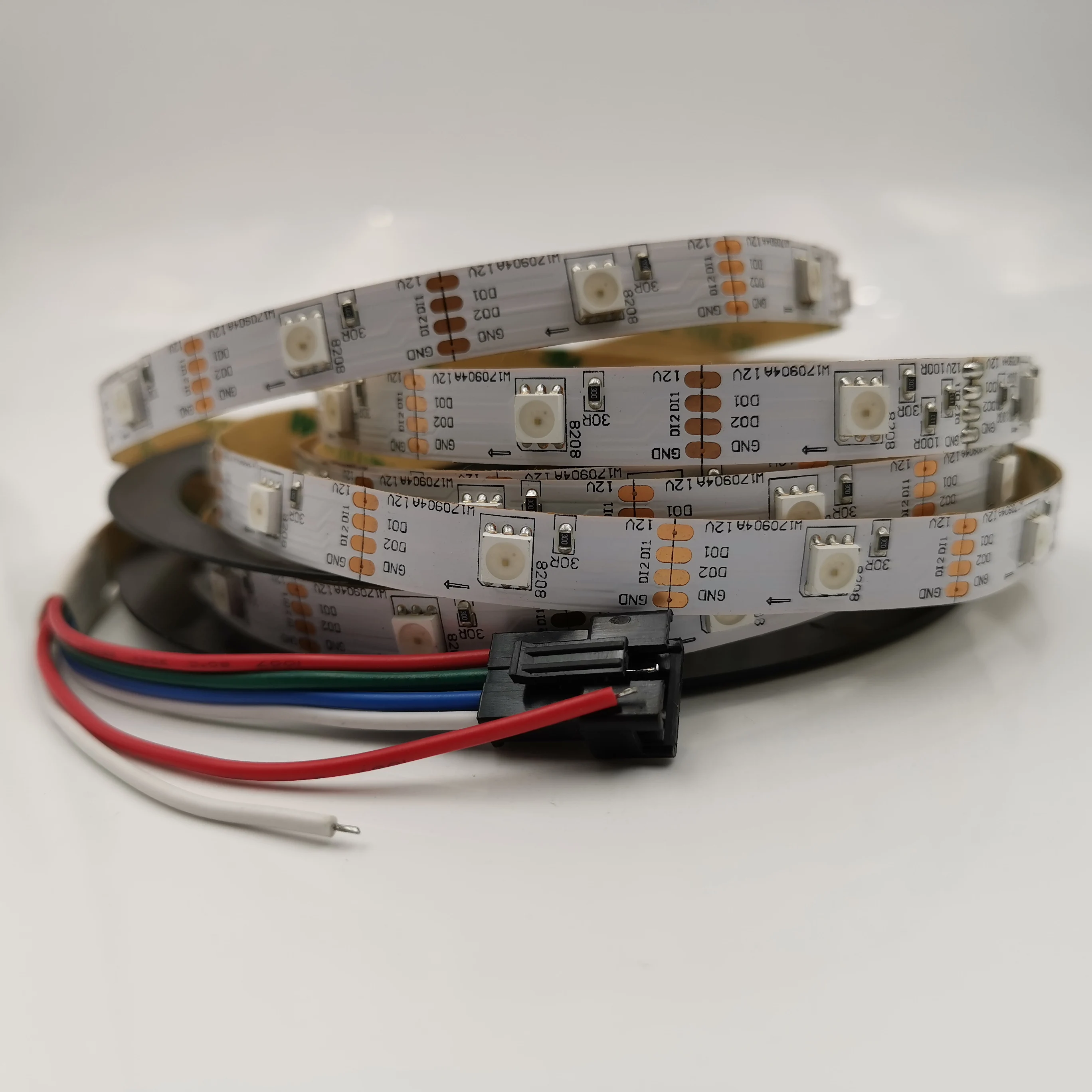 GS8208 Белый/Черный PCB 10 мм ширина водонепроницаемое освещение внутри помещения и на