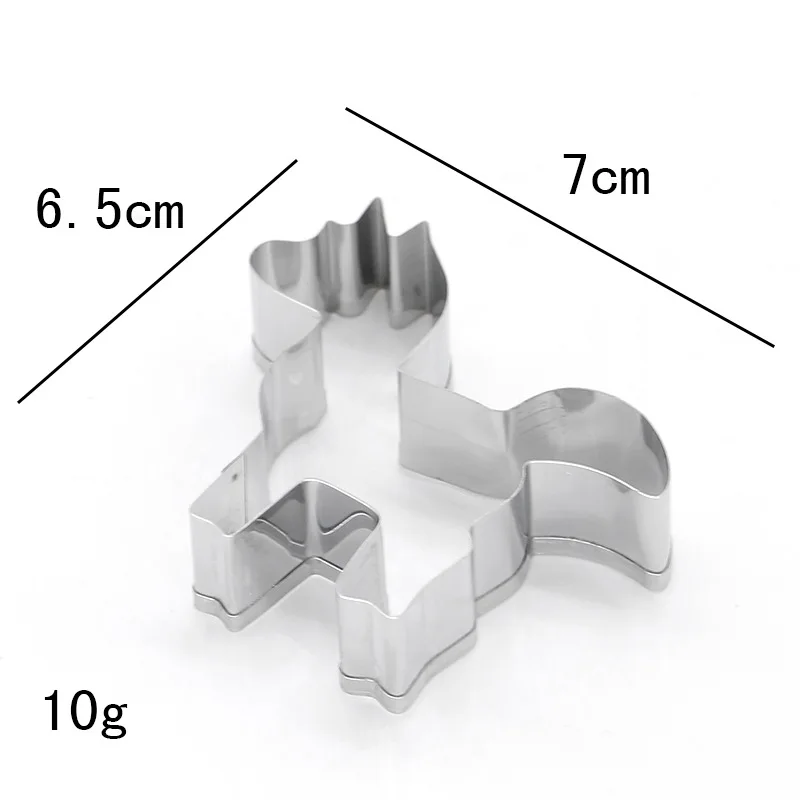 1 шт. форма для выпечки печенья Единорог Лошадь торт резак печенье украшения дома