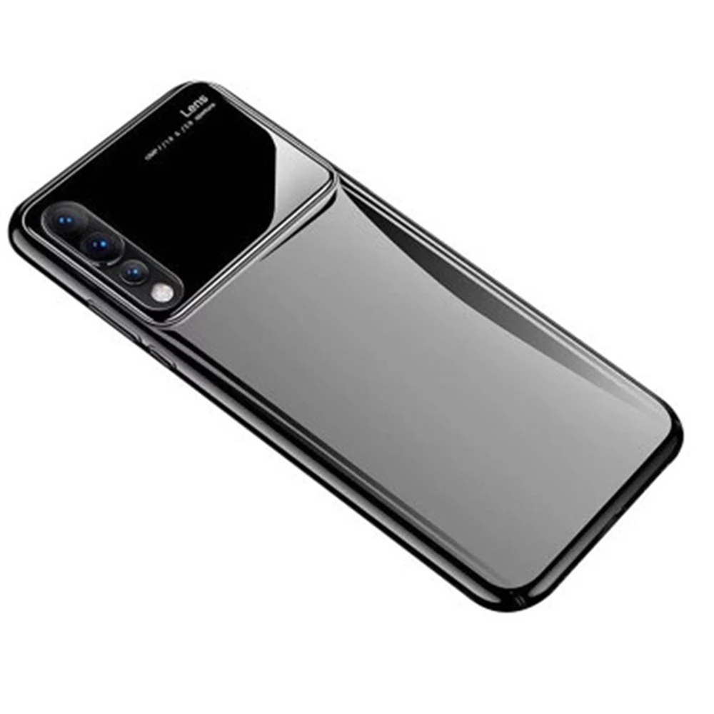 Противоударное Зеркало чехол для телефона iPhone 7 8 Plus XR закаленное стекло Матовый