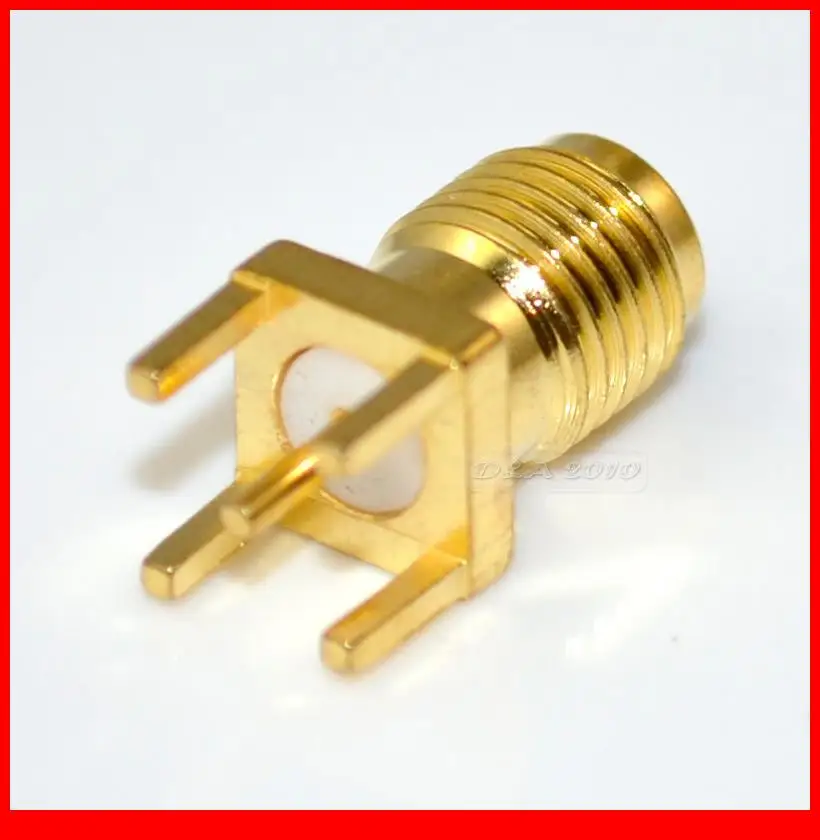 50 шт./лот монтаж печатной платы Женский переходник с прямым разъемом|adapter connector|l