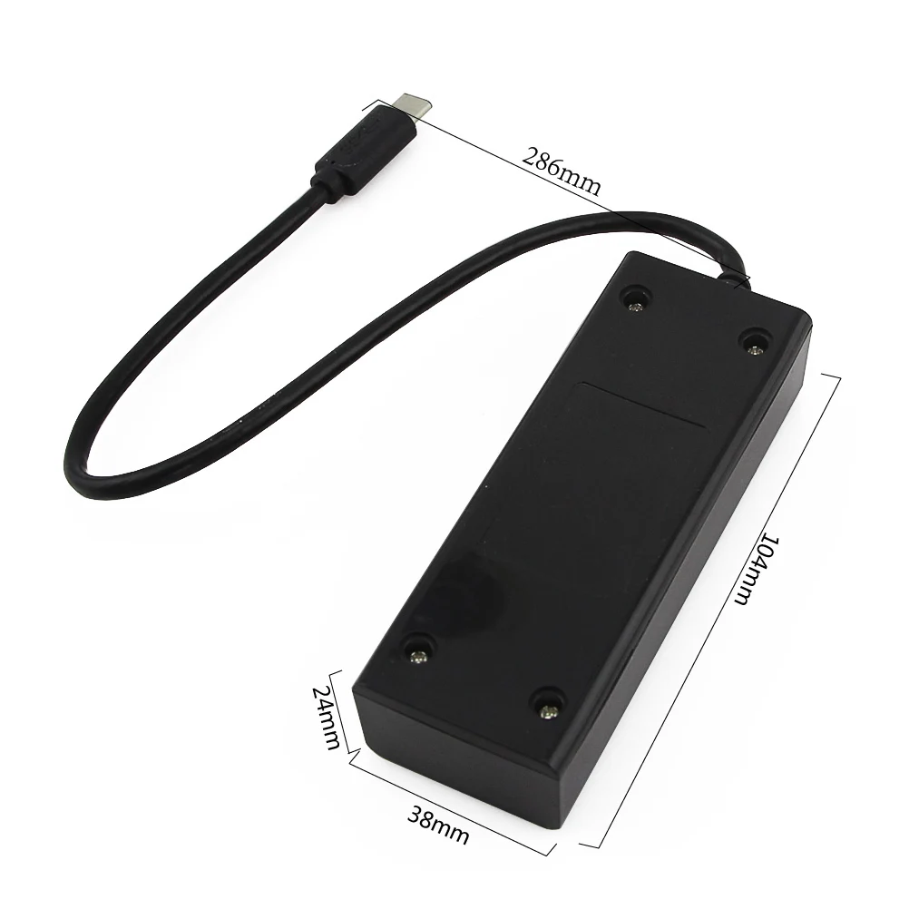 CHYI Multi USB C HUB адаптер для Macbook Pro высокоскоростной 4 портовый usb хаб 3 0 Type OTG Hab