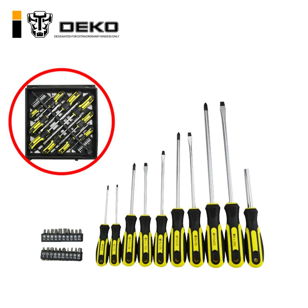 Набор отверток DEKO 30 шт.|screwdriver kit|screwdriver hand toolset screwdriver |