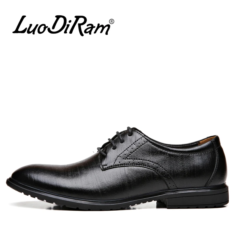 Luodiram Популярный Бренд продажи высококачественные мужские туфли-оксфорды
