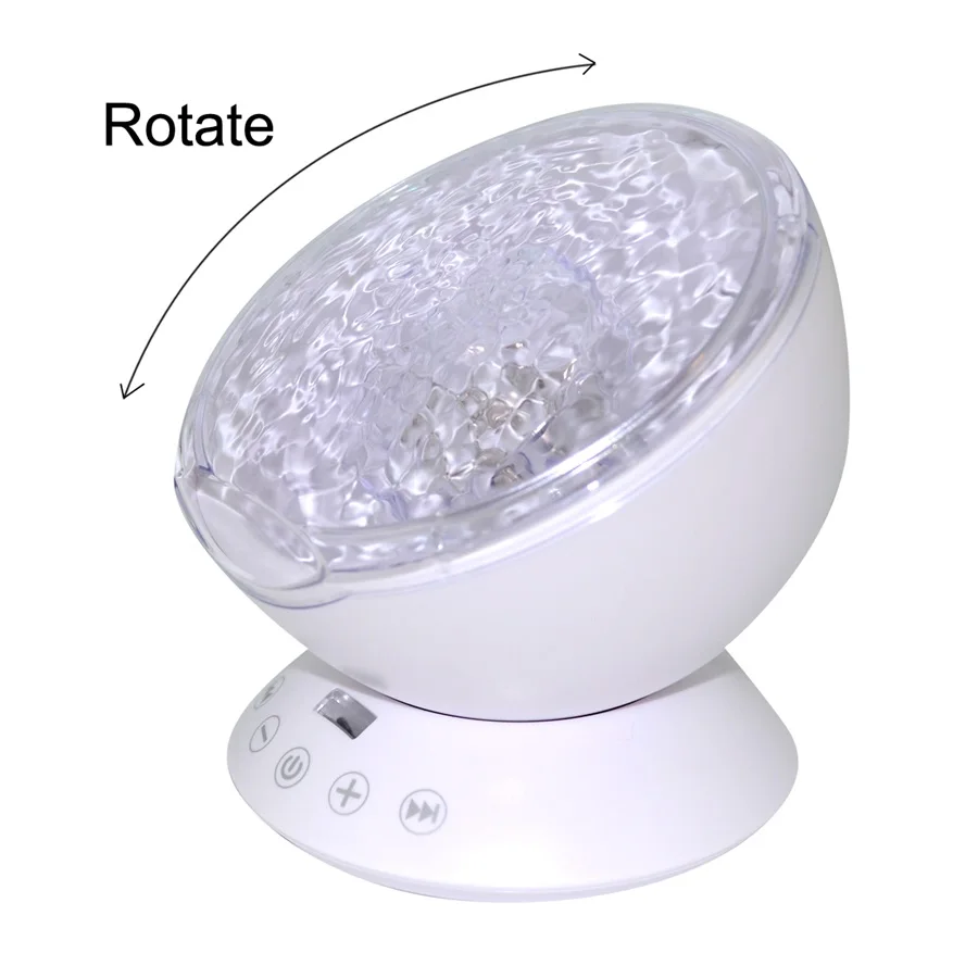 Ocean Wave проектор светодиодный ночник встроенный музыкальный плеер дистанционное