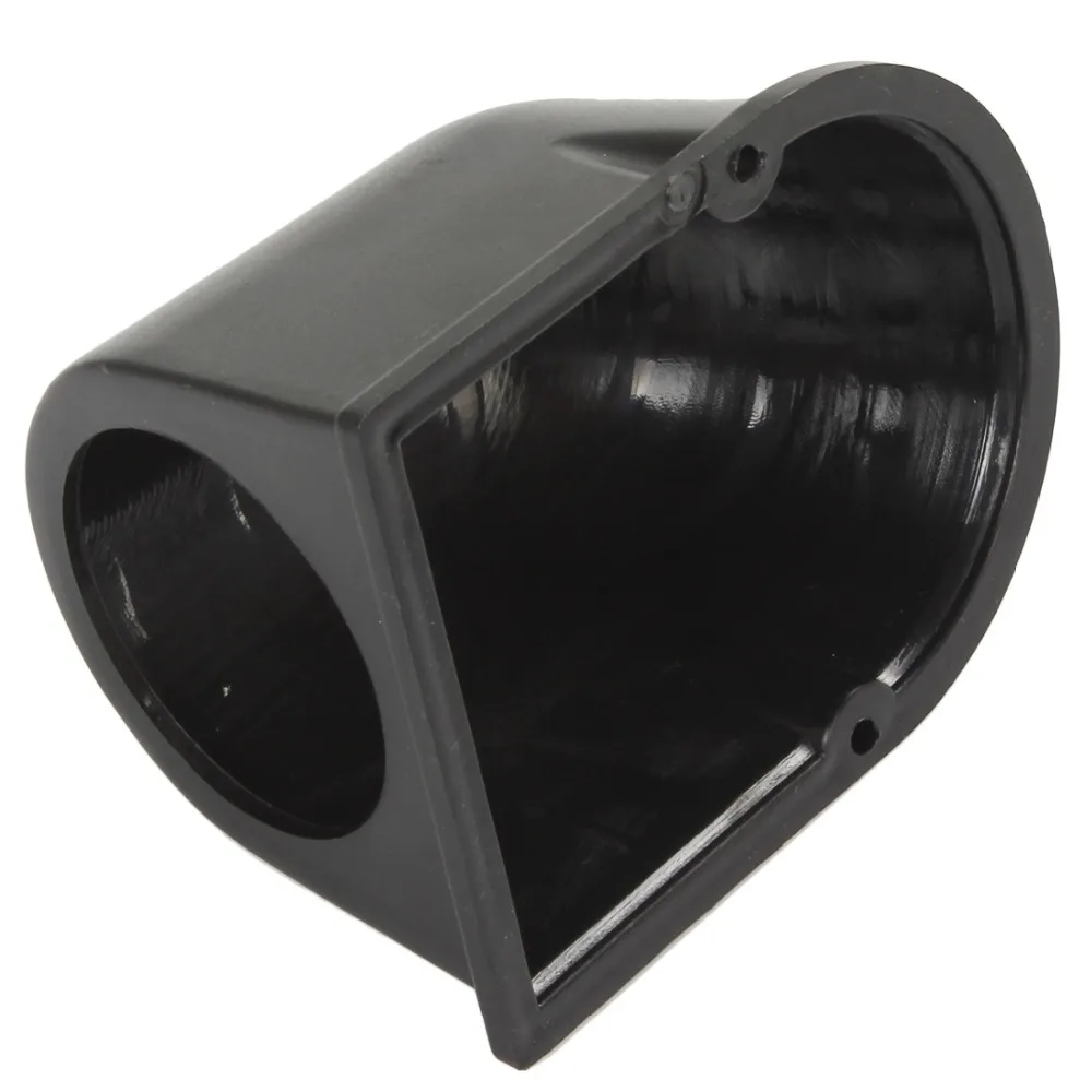 Черный держатель чашки 52 мм с одним отверстием для автомобиля/транспортного