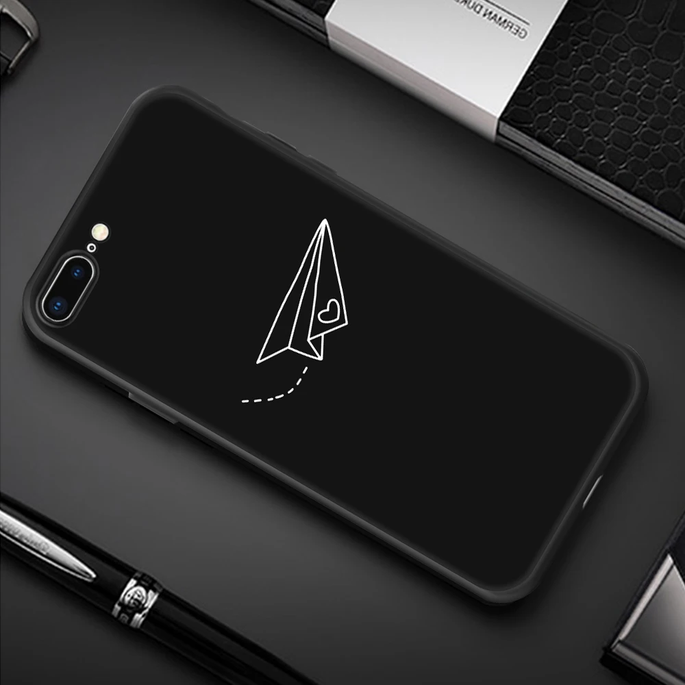 03 Модный чехол для телефона с изображением космоса для iPhone 6, 6 S, 7, 8 Plus, 5, 5S, SE, X, XR, XS, Max, 7, милый чехол с изображением планеты, Луны, звезды, силиконовая задняя крышка, мягкий ТПУ - Цвет: 03