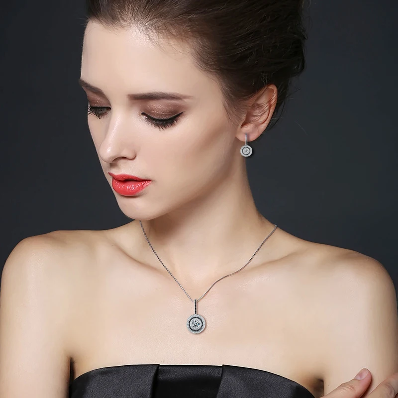 Женские серьги гвоздики из серебра 4 2 пробы с черной шпинелью|stud earrings|earrings forearrings