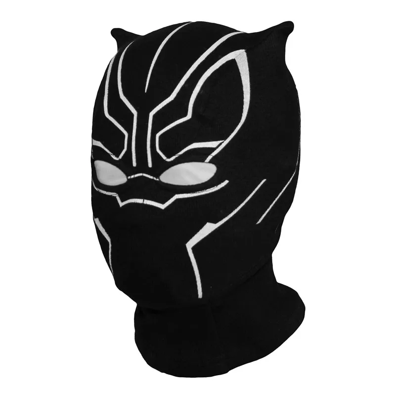 Супергерой Черная пантера Балаклава полный уход за кожей лица маска Хэллоуин