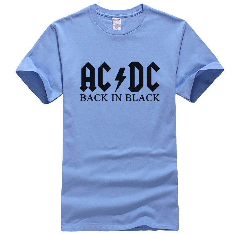 Стиль,, хлопок, футболки AC DC, брендовая мужская футболка, металлическая рок-группа, футболки с принтом AC/DC, XS-2XL, T394