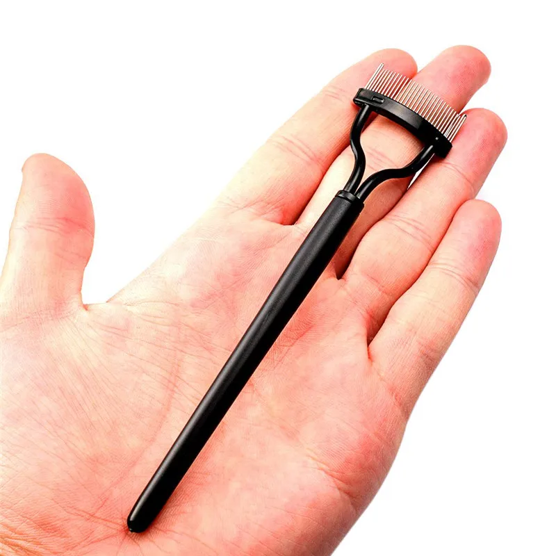 Расческа для ресниц Кисть макияжа корректирующая кисть бровей наращивание |