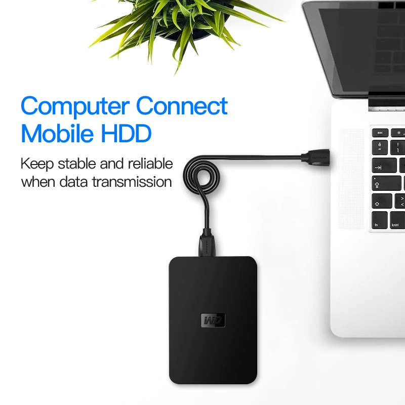 Vention USB 2 0 удлинитель папа кабель для радиатора жесткий диск Автомобильная веб