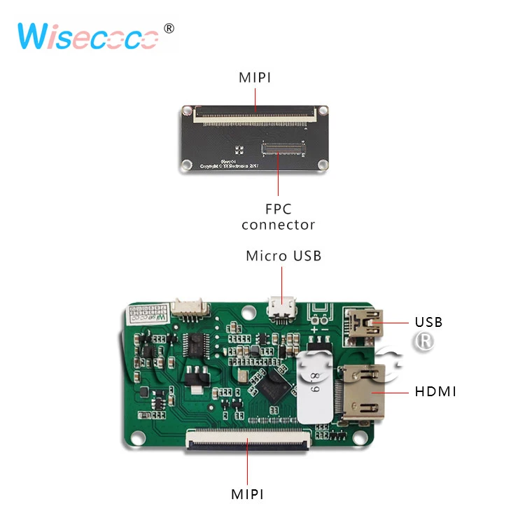 5 дюймов 2K LCD монитор 50PIN IPS разрешение 1440*2560 новая версия платы управления для DIY 3D
