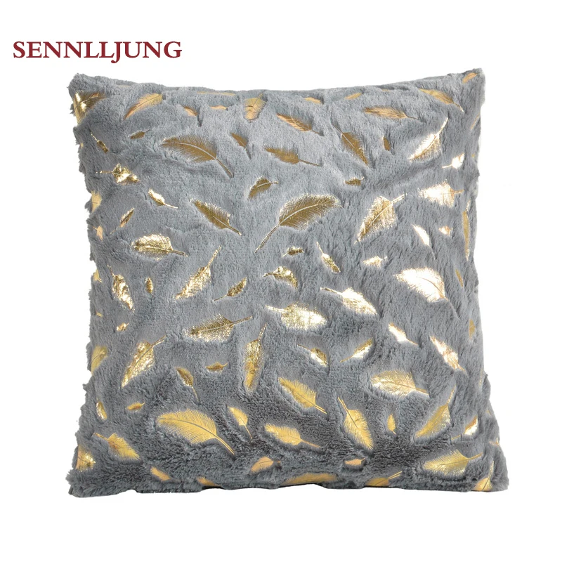 SENNLLJUNG Высококачественная Подушка с блестками cojines decorativos para диванные